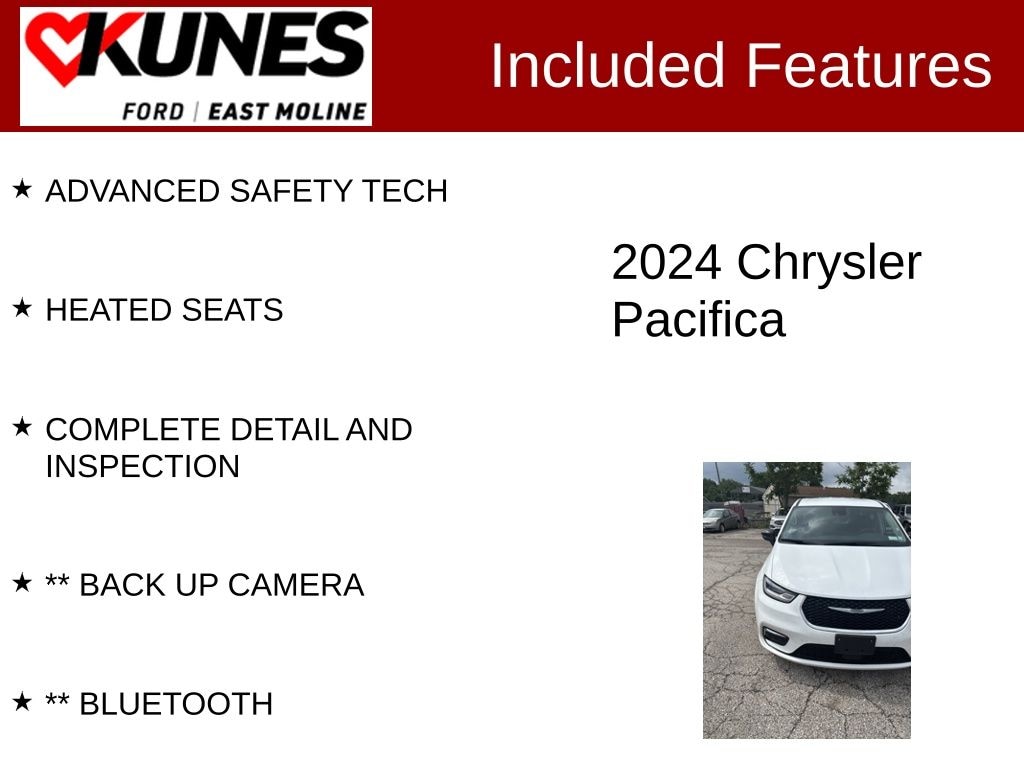 Used 2024 Chrysler Pacifica Touring L Van Passenger Van