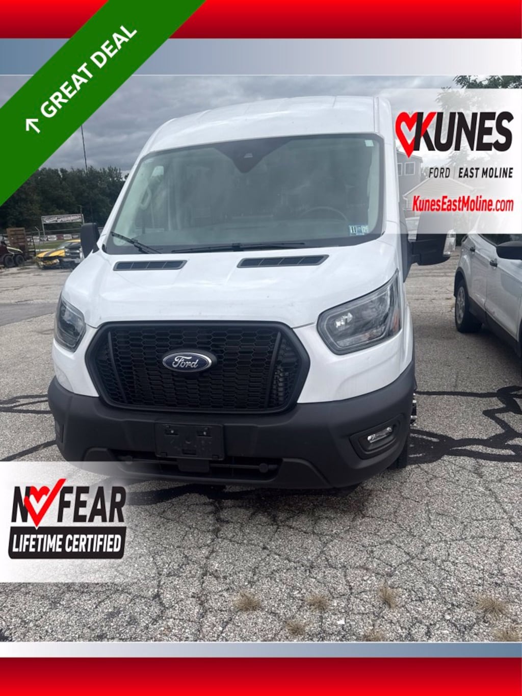 Used 2024 Ford Transit-350 Passenger XL Wagon Medium Roof Van