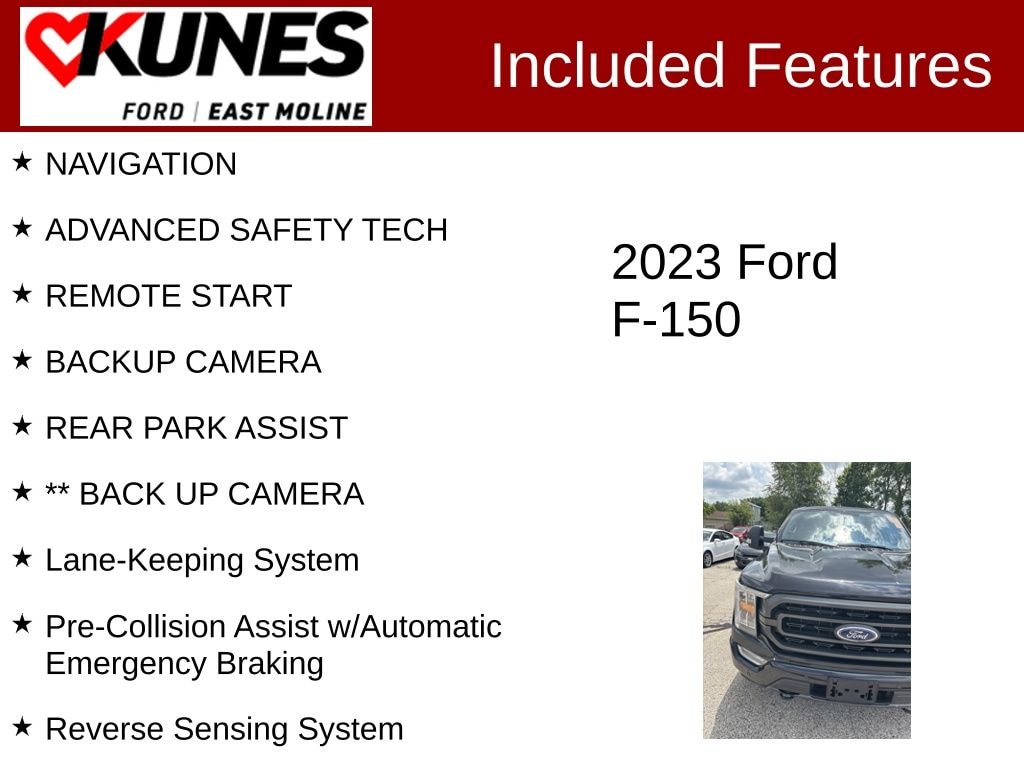 Used 2023 Ford F-150 Truck SuperCrew Cab