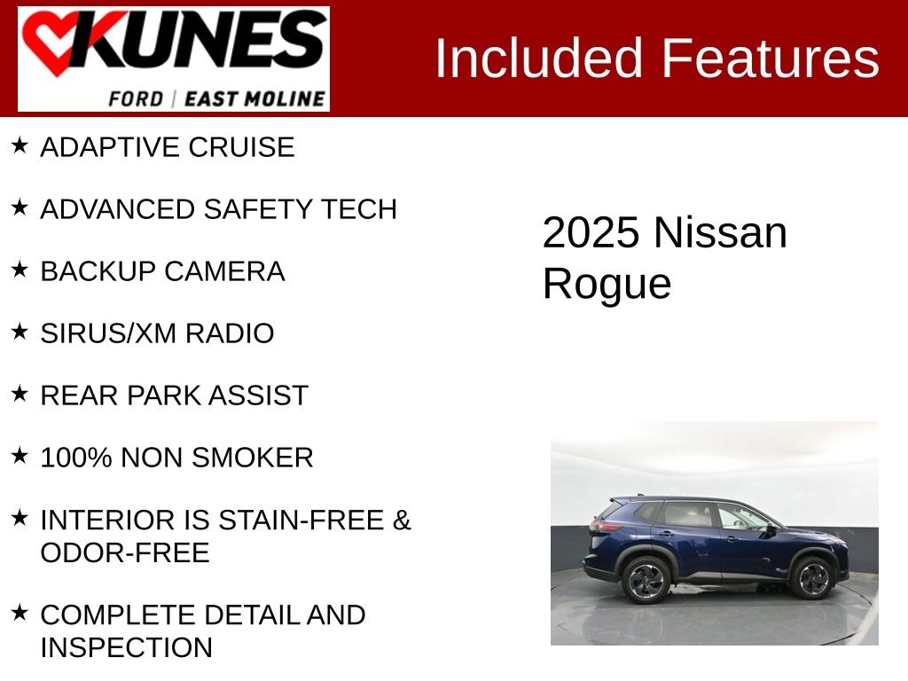 Used 2025 Nissan Rogue SV SUV