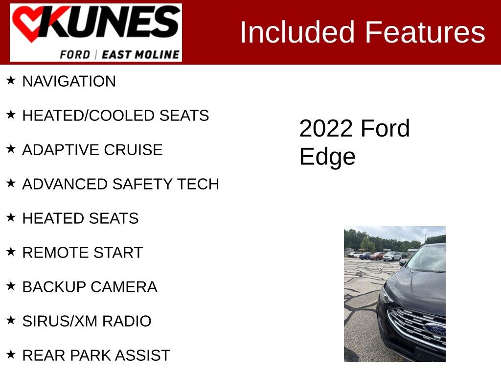 Used 2022 Ford Edge Titanium SUV