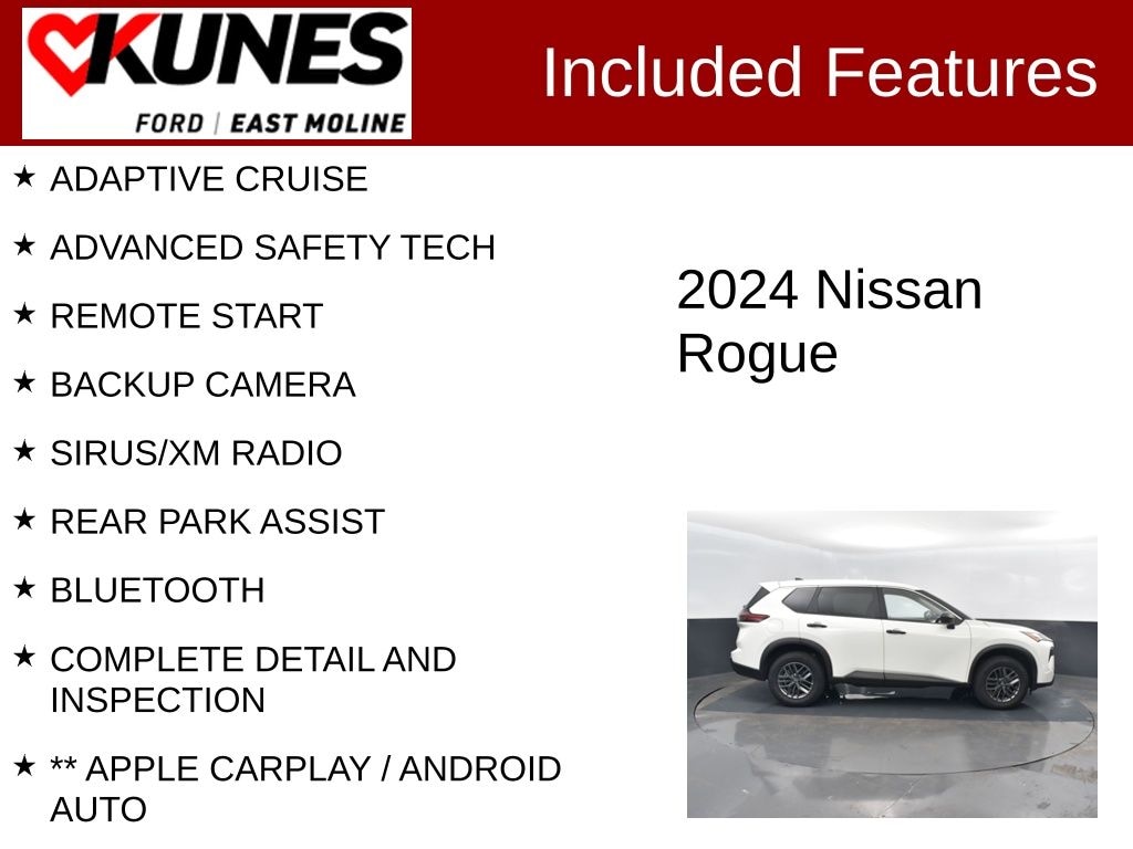 Used 2024 Nissan Rogue S SUV