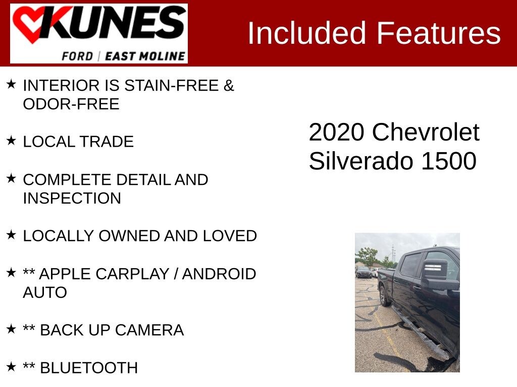 Used 2020 Chevrolet Silverado 1500 RST Truck Crew Cab