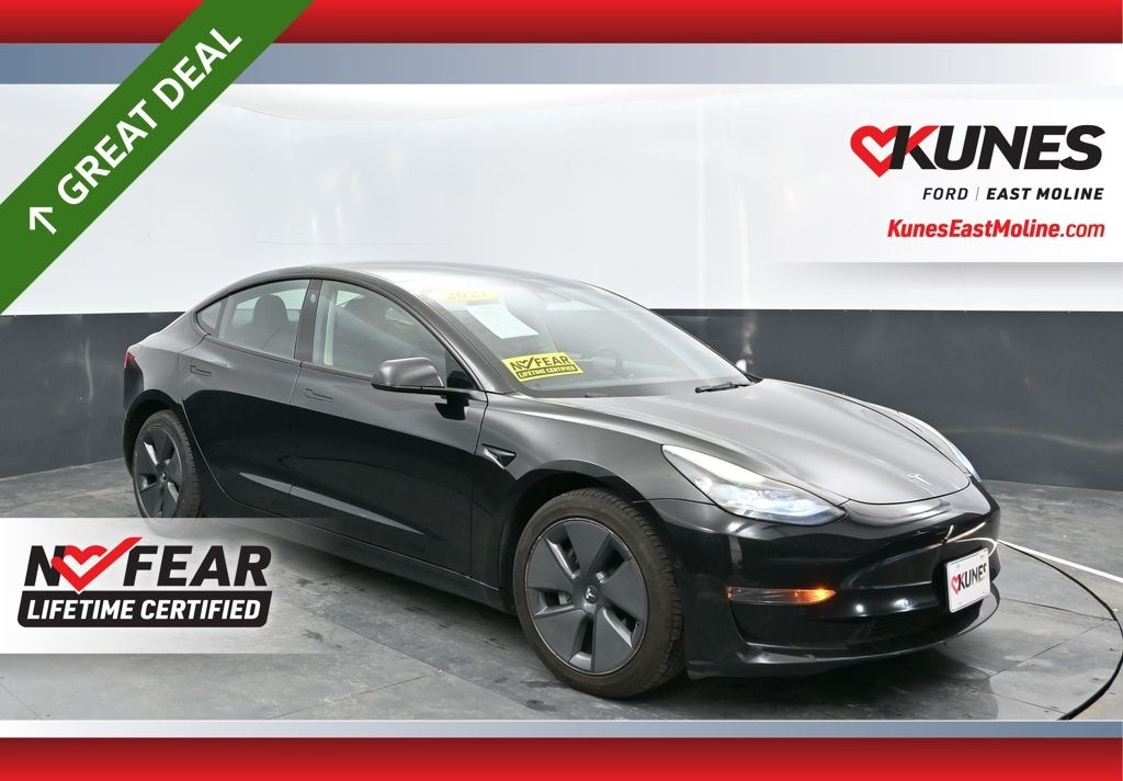 Used 2021 Tesla Model 3 Standard Range Plus Sedan