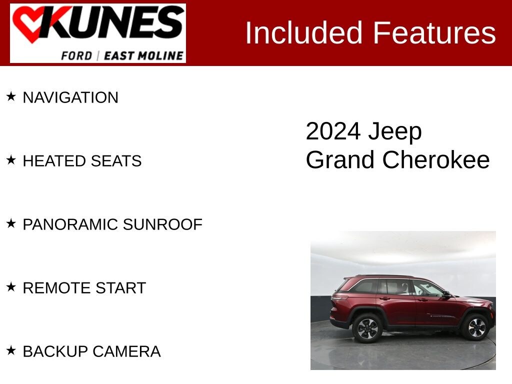 Used 2024 Jeep Grand Cherokee 4xe 4xe SUV