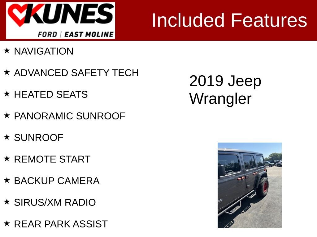 Used 2019 Jeep Wrangler Unlimited Rubicon SUV