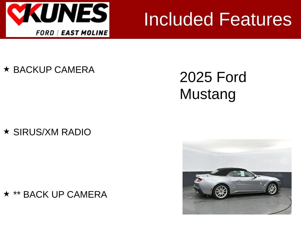 Used 2025 Ford Mustang GT Premium Convertible