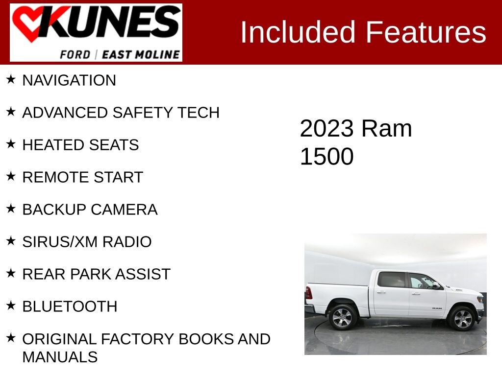 Used 2023 Ram 1500 Laramie Truck Crew Cab