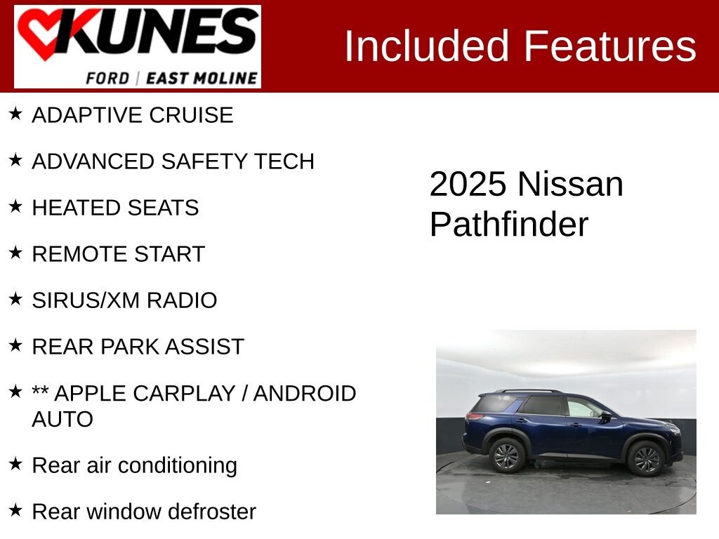 Used 2025 Nissan Pathfinder SV SUV