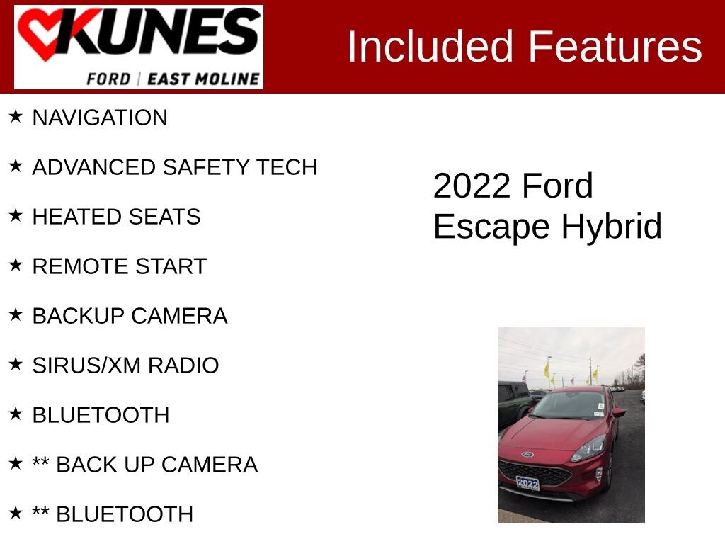 Used 2022 Ford Escape SEL SUV