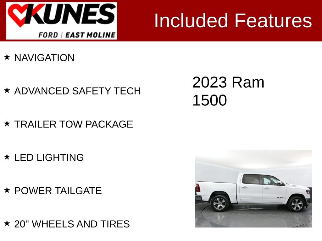 Used 2023 Ram 1500 Laramie Truck Crew Cab