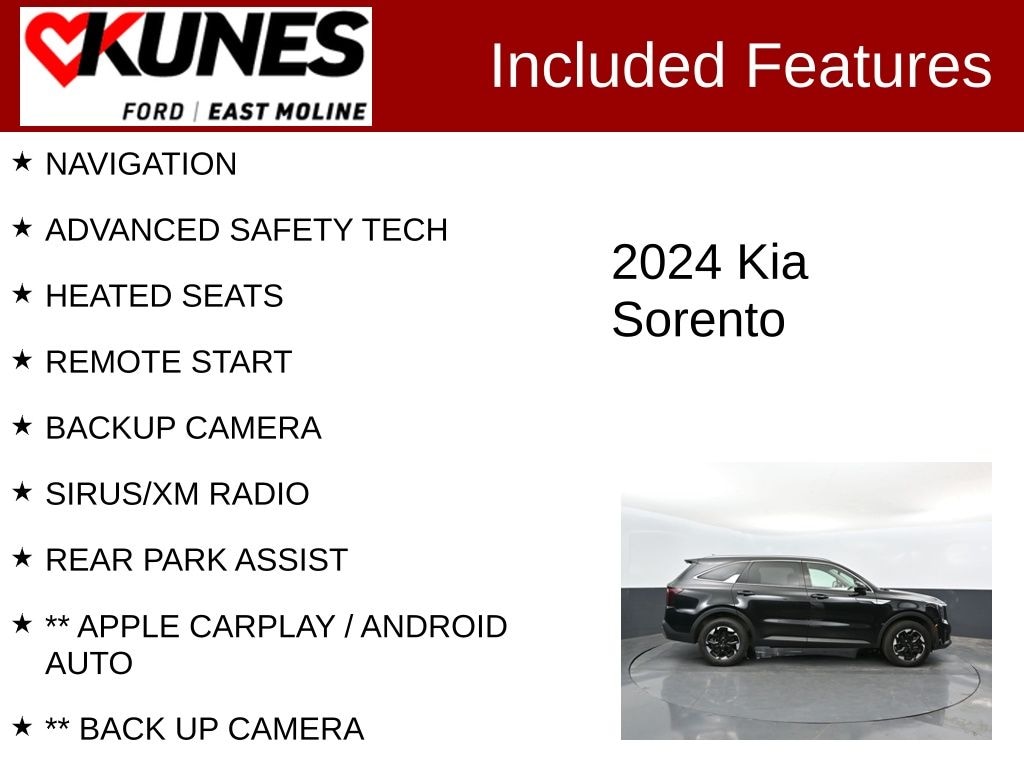 Used 2024 Kia Sorento S SUV