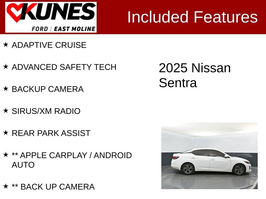 Used 2025 Nissan Sentra SV Sedan