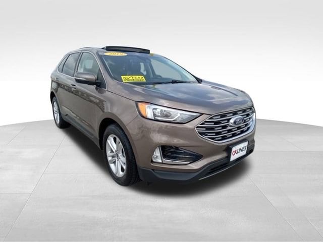 Used 2019 Ford Edge SEL with VIN 2FMPK4J92KBC24817 for sale in Galesburg, IL