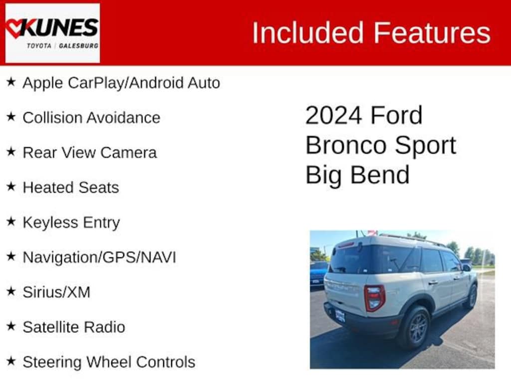 Used 2024 Ford Bronco Sport Big Bend SUV