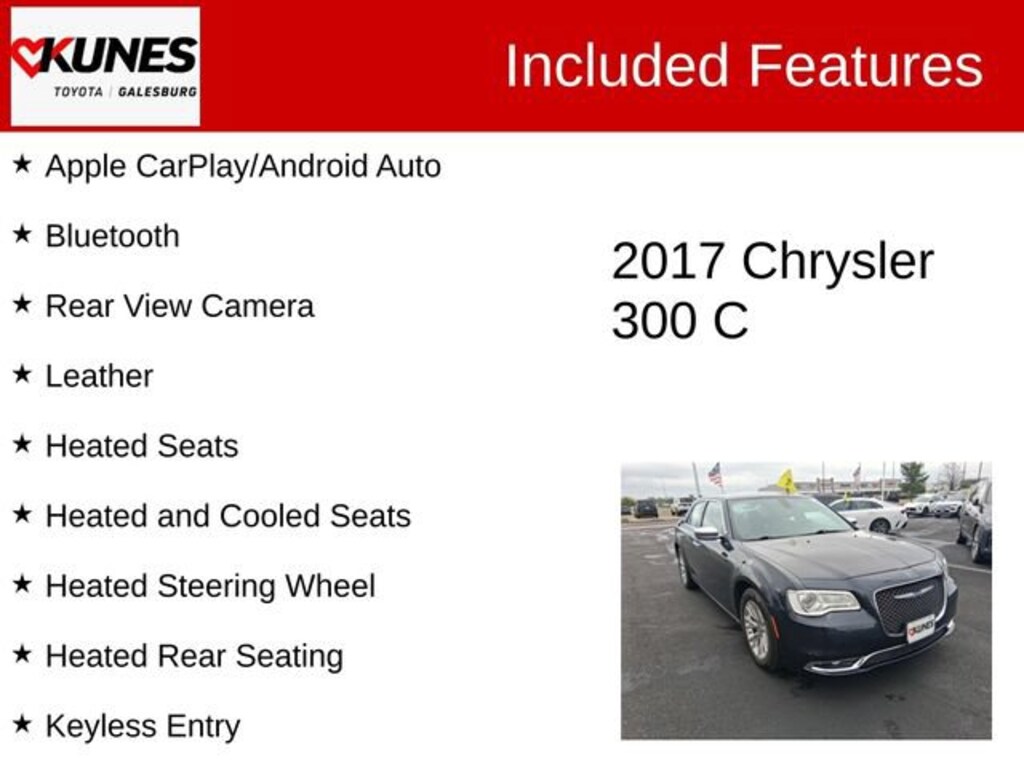 Used 2017 Chrysler 300C Base Sedan