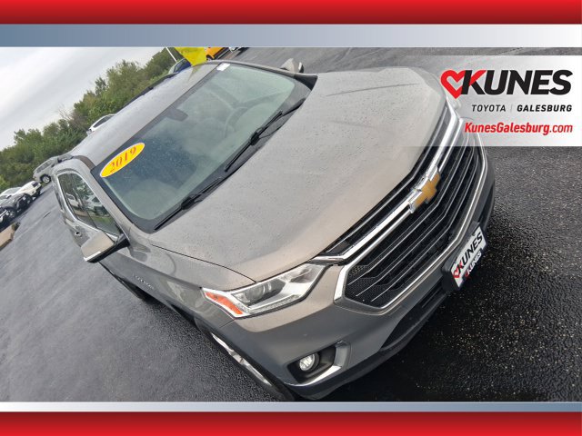 Used 2019 Chevrolet Traverse 1LT with VIN 1GNEVGKW0KJ237416 for sale in Galesburg, IL