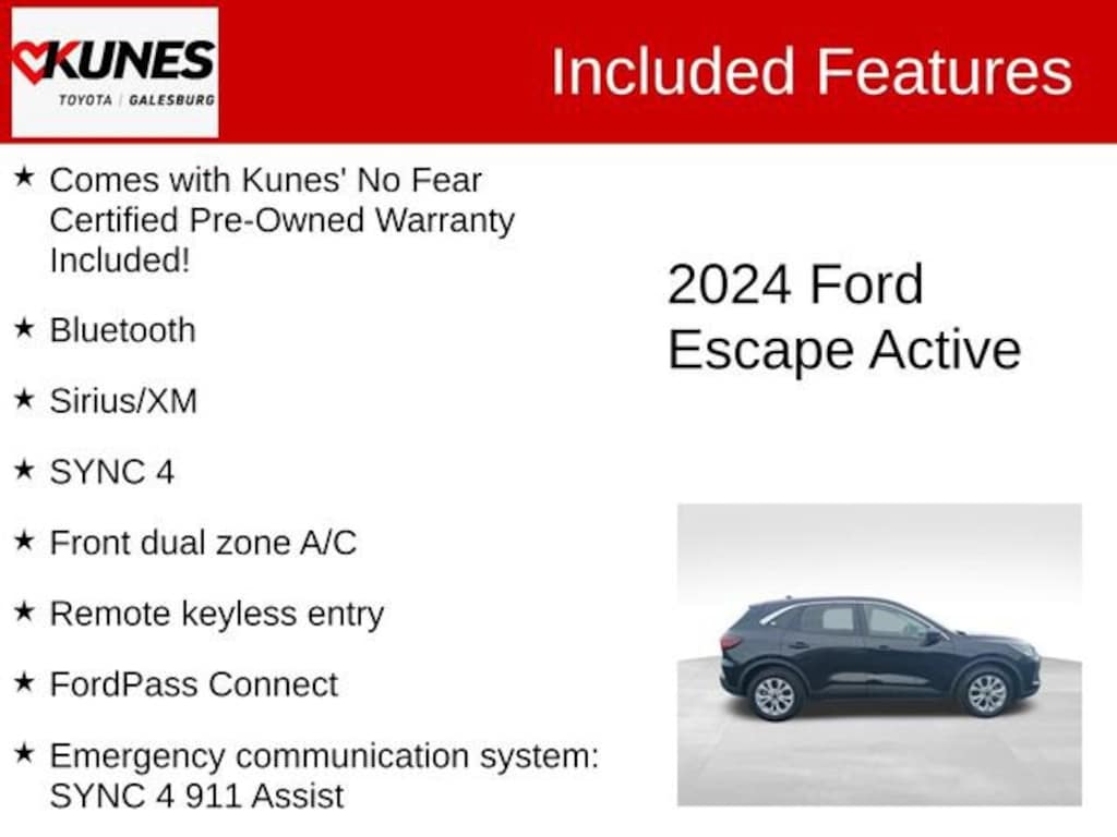 Used 2024 Ford Escape Active SUV