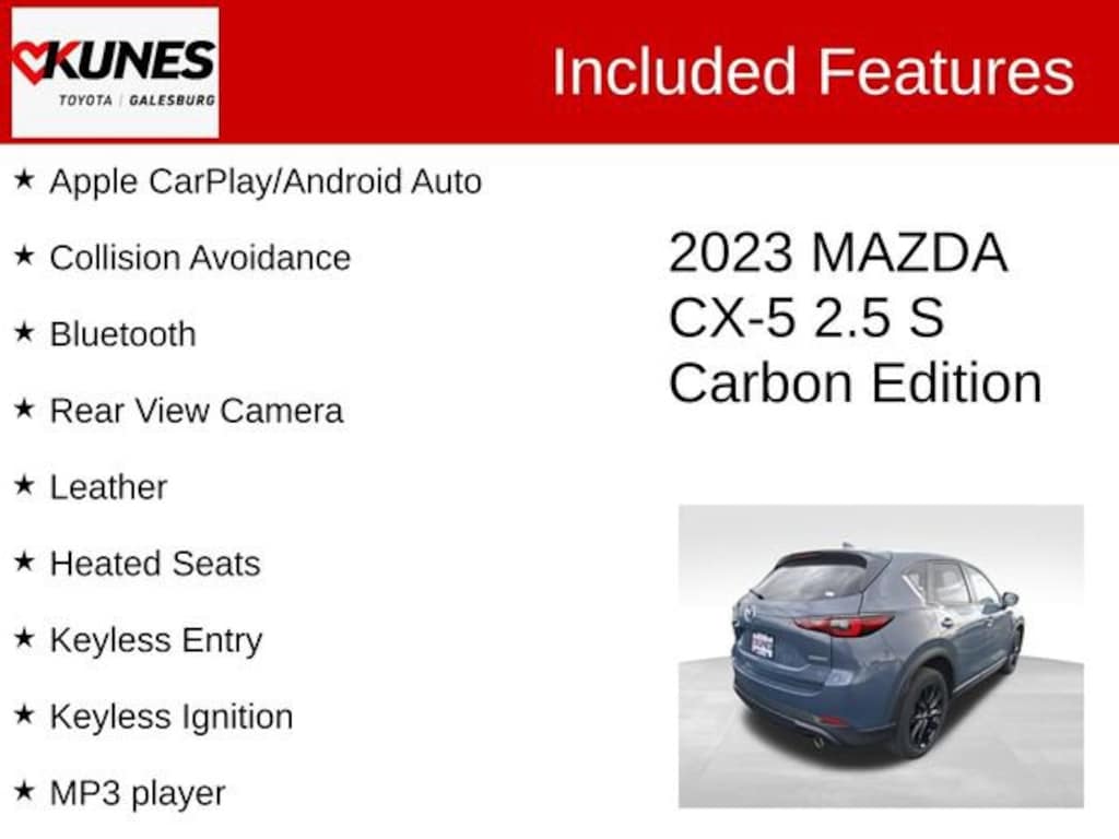 Used 2023 Mazda CX-5 2.5 S Carbon Edition SUV