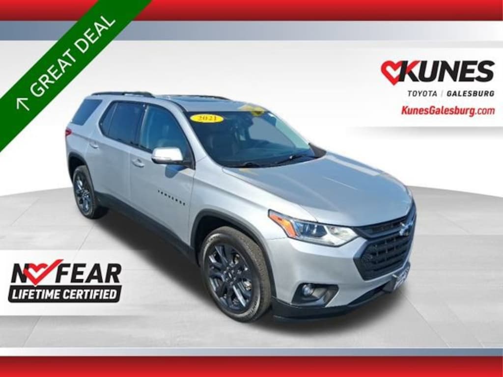 Used 2021 Chevrolet Traverse RS SUV