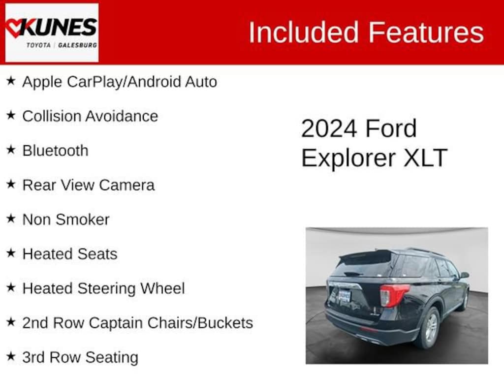 Used 2024 Ford Explorer XLT SUV