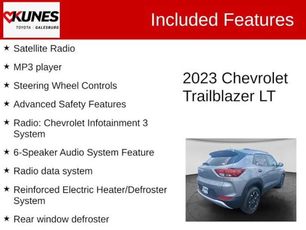 Used 2023 Chevrolet Trailblazer LT SUV