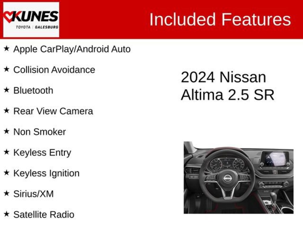 Used 2024 Nissan Altima 2.5 SR Sedan