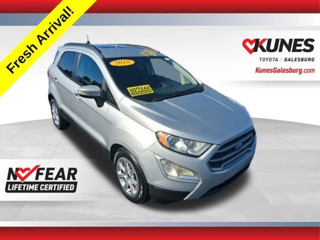 Used 2018 Ford EcoSport SE SUV