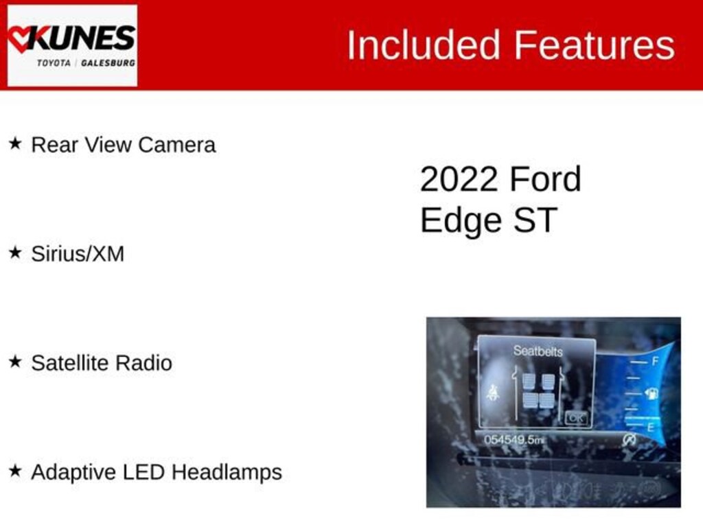 Used 2022 Ford Edge ST SUV