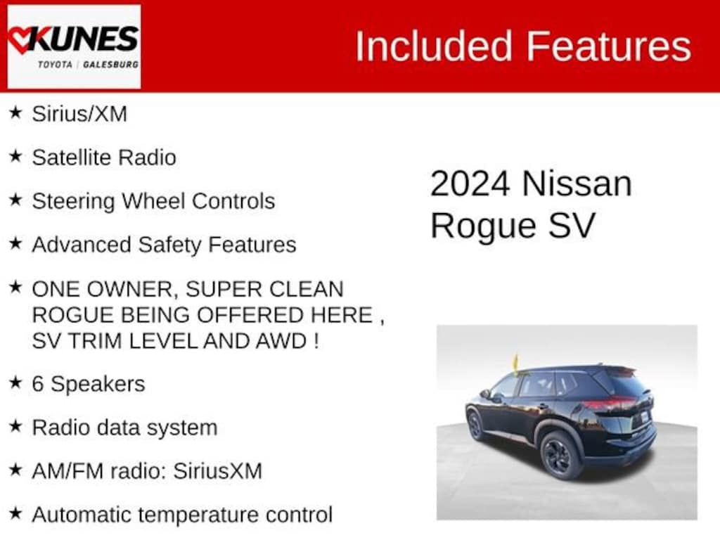Used 2024 Nissan Rogue SV SUV