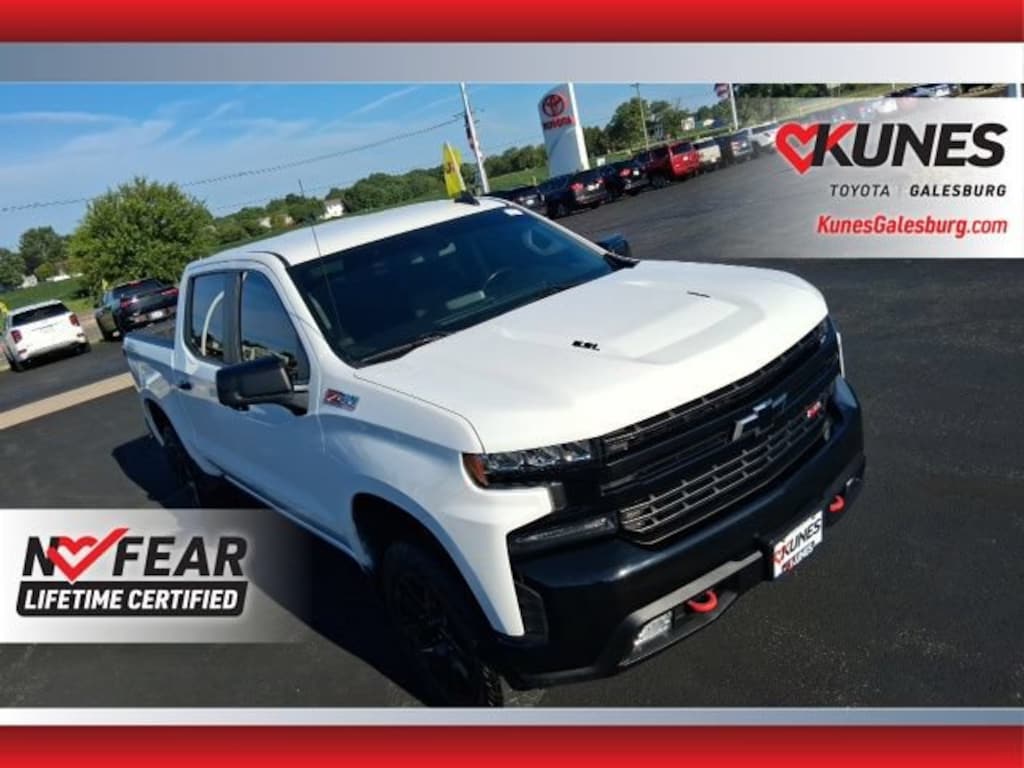 Used 2021 Chevrolet Silverado 1500 LT Trail Boss Truck Crew Cab