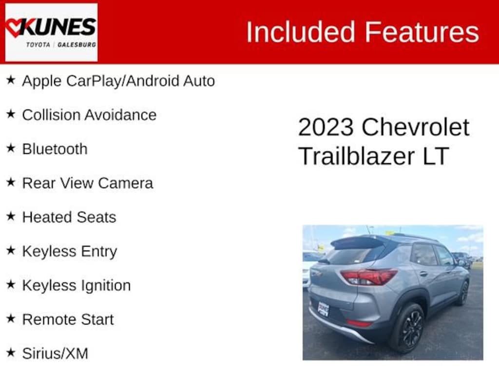 Used 2023 Chevrolet Trailblazer LT SUV