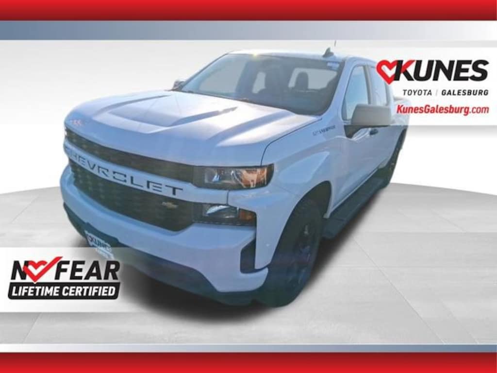 Used 2020 Chevrolet Silverado 1500 Silverado Custom Truck Crew Cab