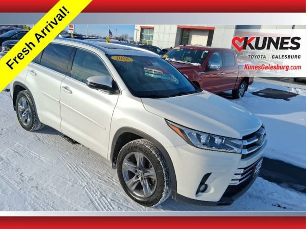 Used 2018 Toyota Highlander Limited Platinum V6 SUV