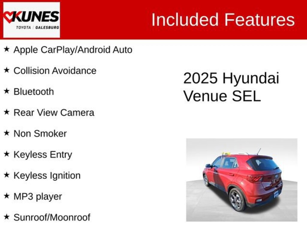 Used 2025 Hyundai Venue SEL SUV