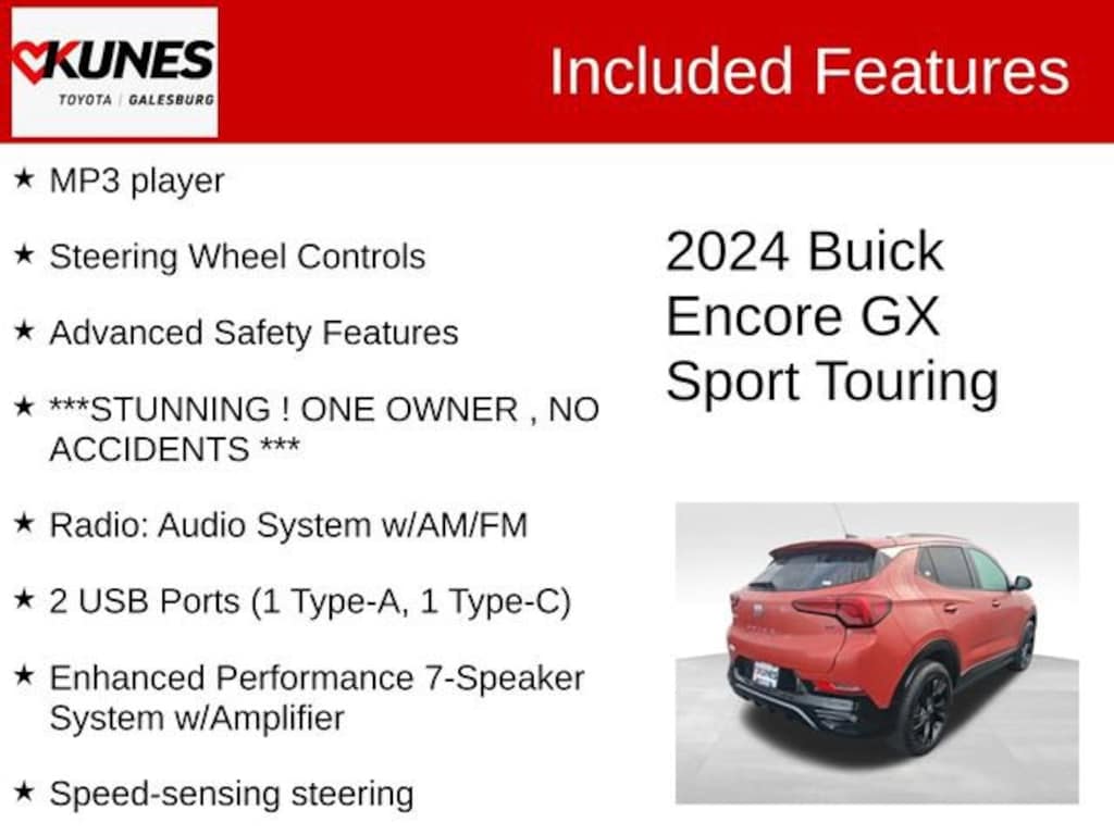 Used 2024 Buick Encore GX Sport Touring SUV