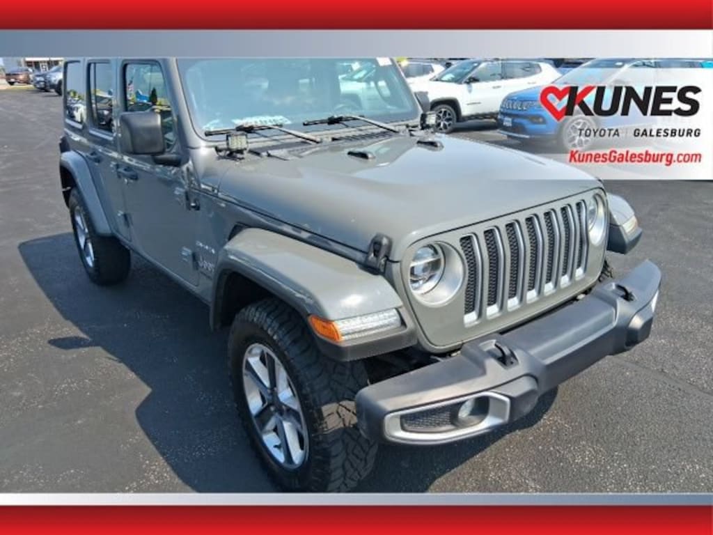 Used 2018 Jeep Wrangler Unlimited Sahara 4x4 SUV