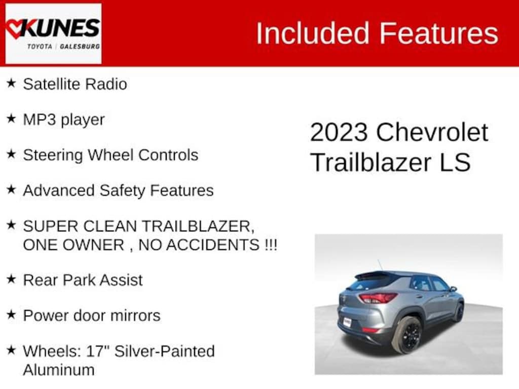 Used 2023 Chevrolet Trailblazer LS SUV