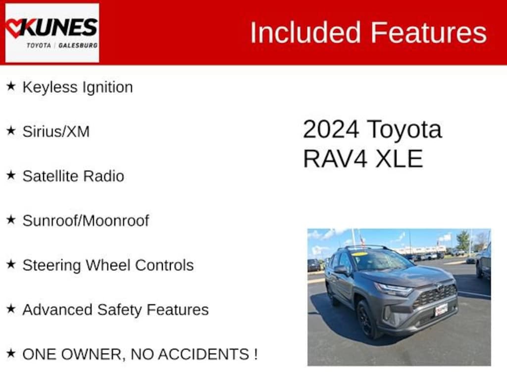 Used 2024 Toyota RAV4 XLE SUV