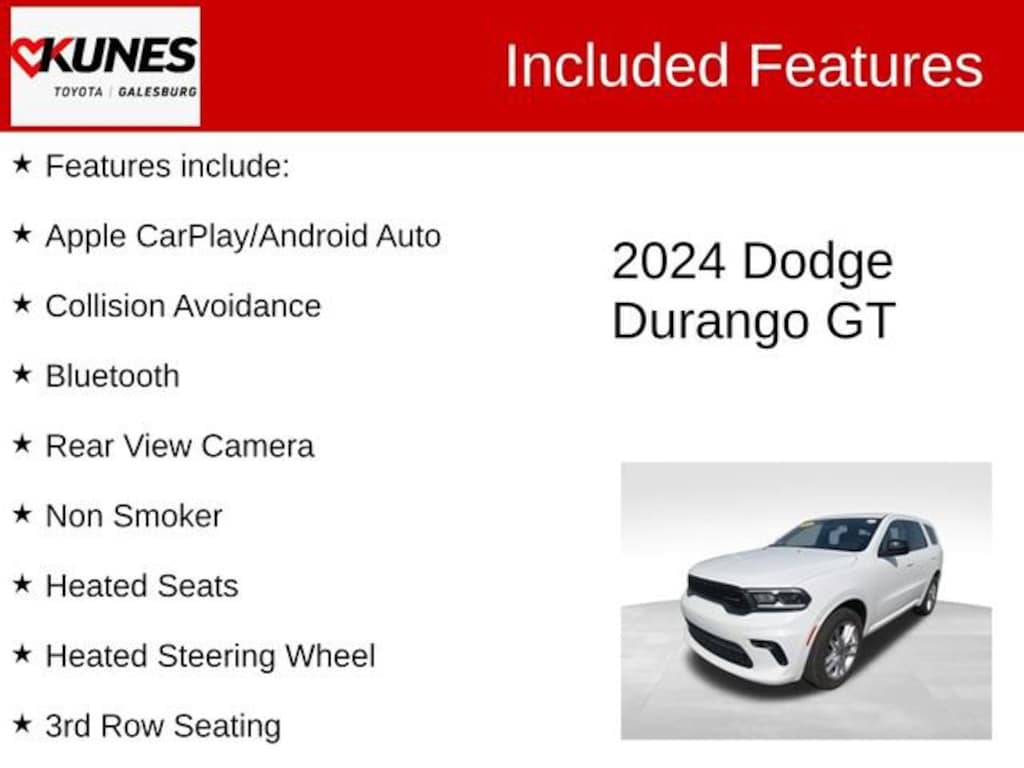 Used 2024 Dodge Durango GT SUV