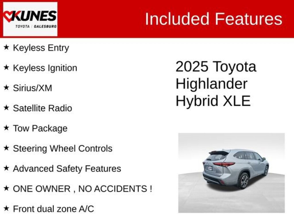Used 2025 Toyota Highlander Hybrid SUV
