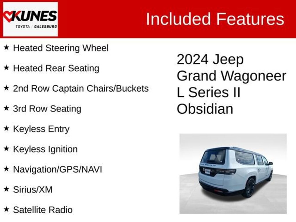 Used 2024 Jeep Grand Wagoneer L Series II SUV