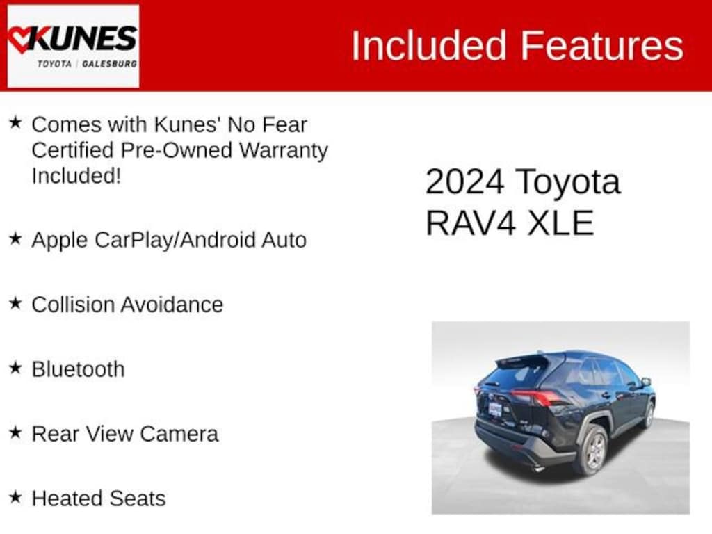 Used 2024 Toyota RAV4 XLE SUV