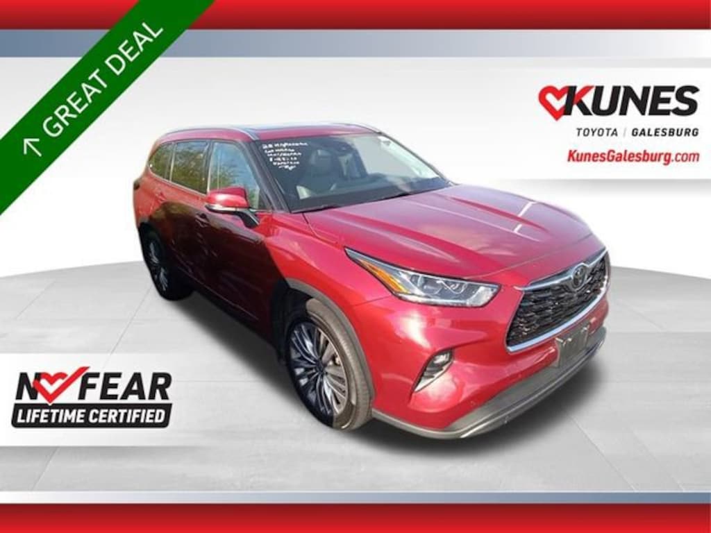 Used 2022 Toyota Highlander Platinum SUV