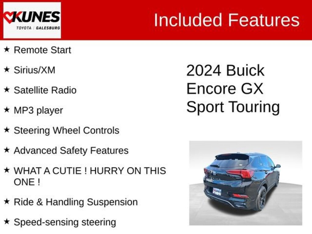 Used 2024 Buick Encore GX Sport Touring SUV