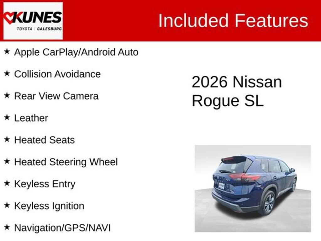 Used 2026 Nissan Rogue SL SUV