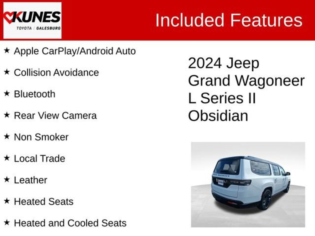Used 2024 Jeep Grand Wagoneer L Series II SUV