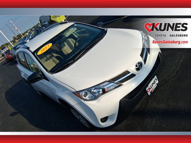 Used 2013 Toyota RAV4 LE with VIN 2T3BFREV3DW094876 for sale in Galesburg, IL