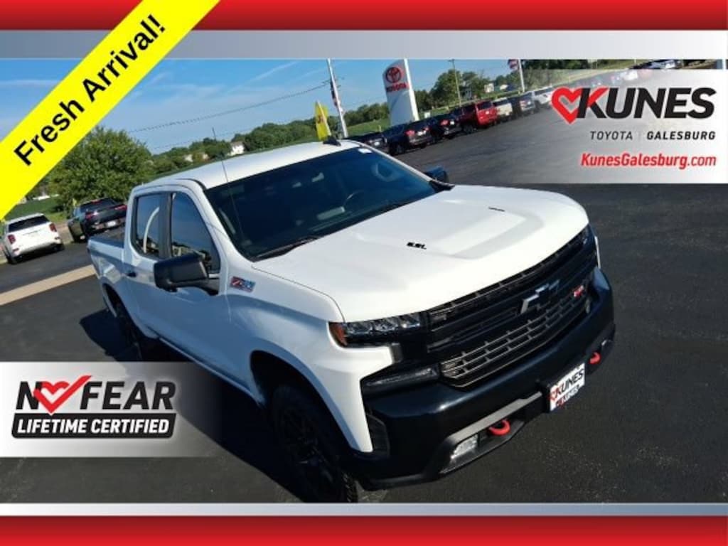 Used 2021 Chevrolet Silverado 1500 LT Trail Boss Truck Crew Cab
