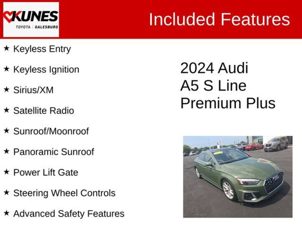 Used 2024 Audi A5 45 S line Premium Sportback